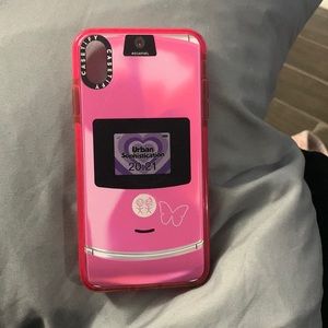 Casetify Urban Sophistication XS Max Pink Razor Case